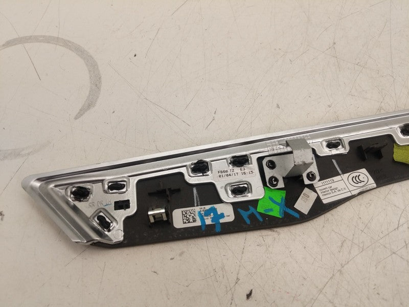 1035826 10 A ⭕ 16-20 Tesla Model X Rear Driver Side Door Trim Cover Molding Left 1035826-10-A