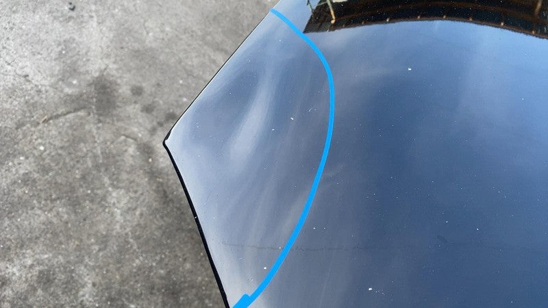 2012-2015 Tesla Model S MS Front Bonnet Hood Shell Panel Assembly Black - PBSB