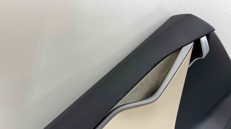 ⭕ 12-20 Tesla Model S Rear Driver Side Interior Door Panel Trim Card Cover Left