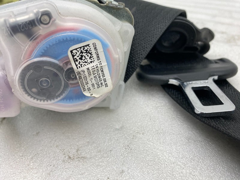 102313600B ⭕ 12-15 Model S MS Rear Left or Right 2nd Row Seat Belt & Retractor 1023136-00-B