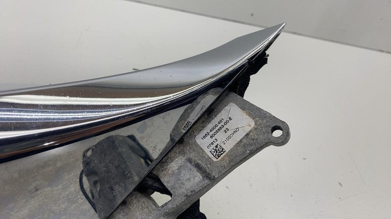 ⭕ 12-15 Model S MS Right Exterior Rear View Door Mirror White PPSW 600