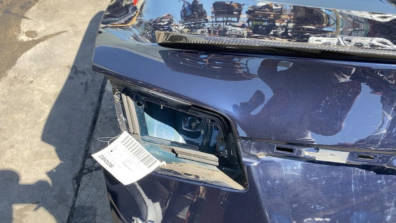 ⭕12-15 Model S Liftgate Trunk Lid Tailgate Hatch Shell Blue PMMB w/ Window Glass