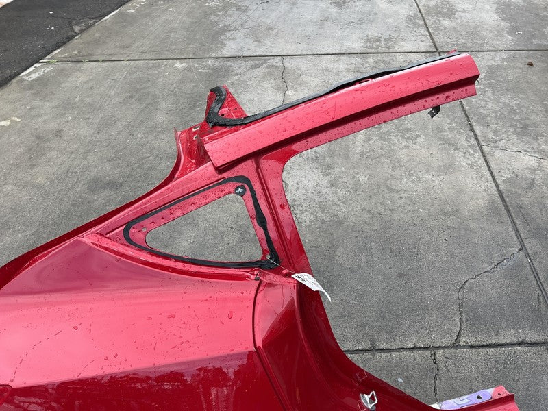 ⭕ 2020-2023 Tesla Model Y Rear Right Quarter Panel Structural Cutout RH Red PPMR