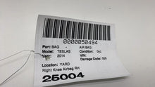 2012-2015 Tesla Model S Front Passenger Side Lower Knee Airbag Right RH Assembly