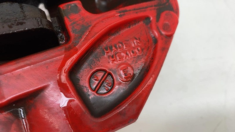 1044642 00 F ⭕ 2017-2023 Tesla Model 3 Front Performance Brake Caliper Red Right 1044642-00-F