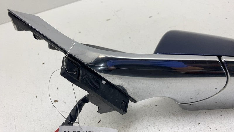 ⭕ 17-20 Tesla Model 3 Left Exterior Rear View Door Mirror Blue PPSB 11