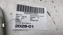 ⭕ 2012-2020 Tesla Model S Driver Exterior Door Mirror Glass Auto Dim Heated Left