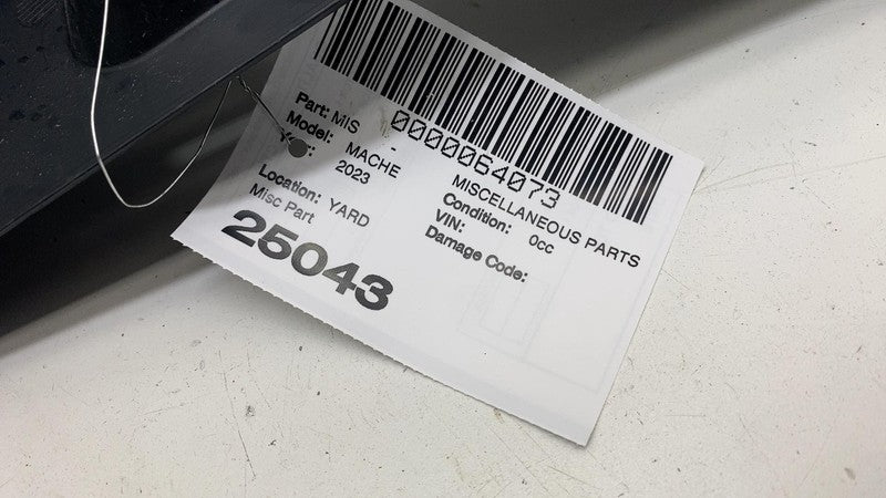 LJ8BR404C08ACW ⭕ 21-24 Mustang Mach-E Trunk Lock Sill Scuff Plate Trim Cover LJ8B-R404C08-ACW