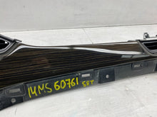 ⭕ 12-20 Model S SET Dash AC Air Vent Dashboard Trim Cover Woodgrain 1007831-00-B