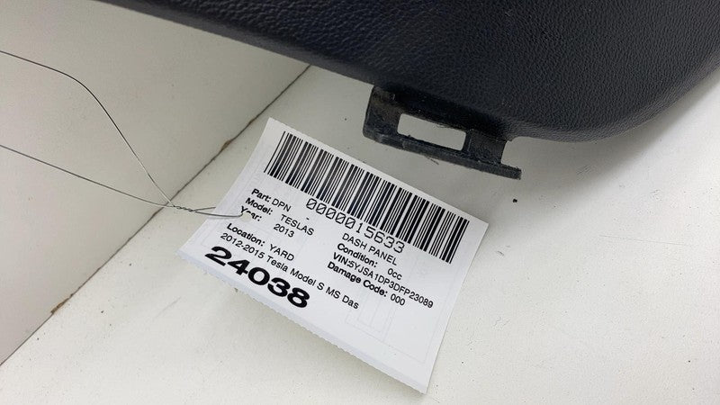 ⭕ 2012-2015 Tesla Model S Dashboard Instrument Panel Dash Trim Cover B