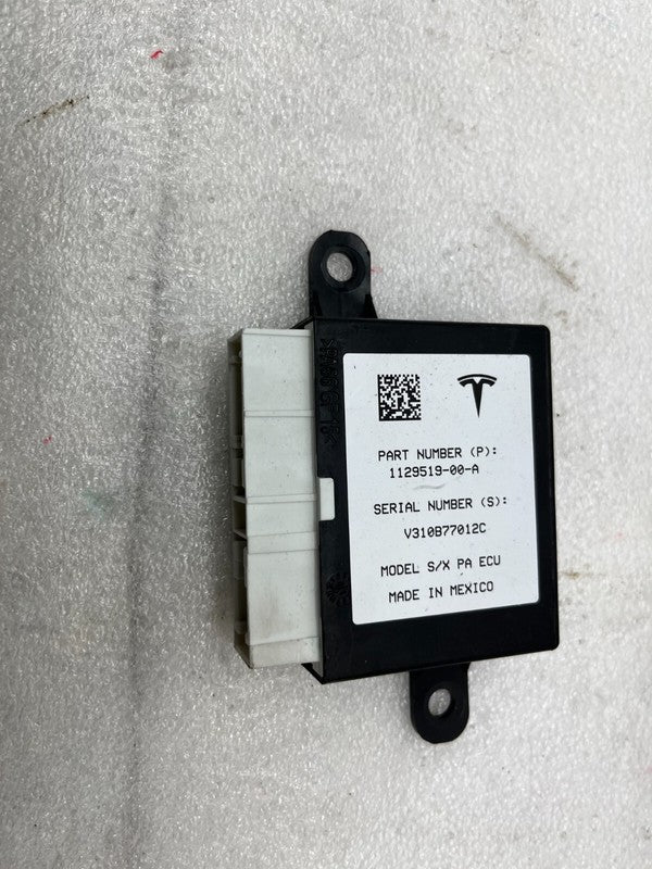 112951900A ⭕ 17-20 Model S X Park Distance Assist Unit Control Module Computer 1129519-00-A