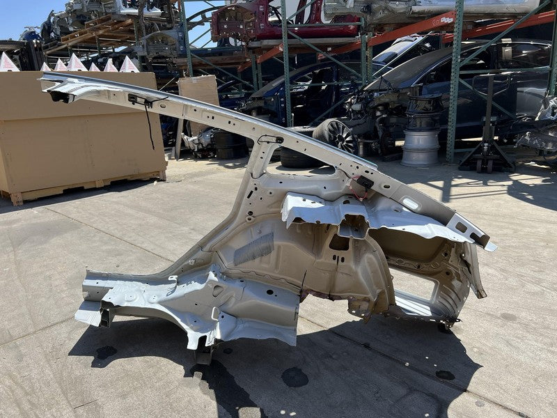 ⭕ 21-23 Tesla Model 3 Rear Right Quarter Panel Structural Frame Cut White - PPSW