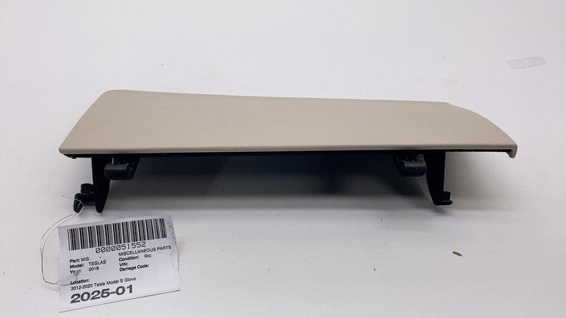2012-2020 Tesla Model S MS Front Dash Dashboard Glove Box Panel Lid Co