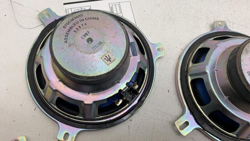 6700363680 ⭕ 17-20 Maserati Levante SET of Front & Rear Door Audio Sound Speaker 6700363680