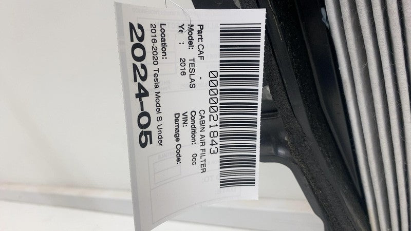 ⭕ 2016-2020 Tesla Model S Under Hood Cabin HVAC HEPA Air Filter & Fram