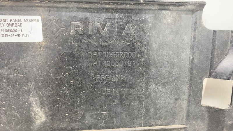 2022 2023 2024 Rivian R1T Lower Underbody GMT Panel Splash Shield Cove