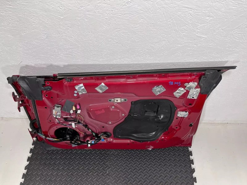⭕ 2016-2020 Tesla Model S MS Front Passenger Side Door Panel Right Used OEM Red