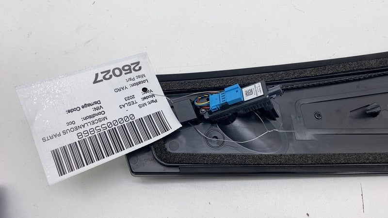 2017-2023 Tesla Model 3 Right B-Pillar Applique Glass Trim Molding w/ 