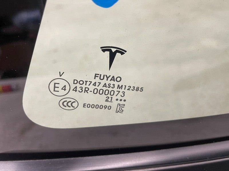 ⭕20-24 Tesla Model Y Rear Driver Side Quarter QTR Window Glass Left 14