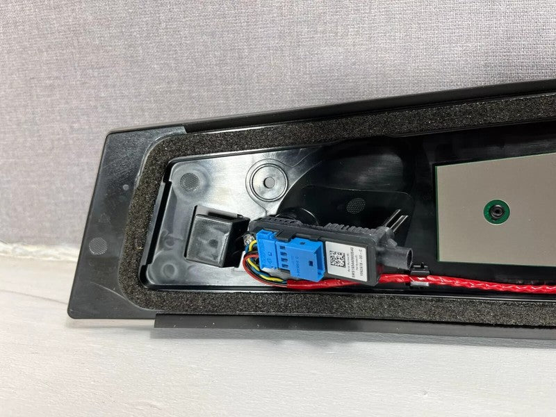 110043700E ⭕ 17-23 Model 3 Left B-Pillar Applique Glass Trim Molding w/ Camera 1100437-00-E