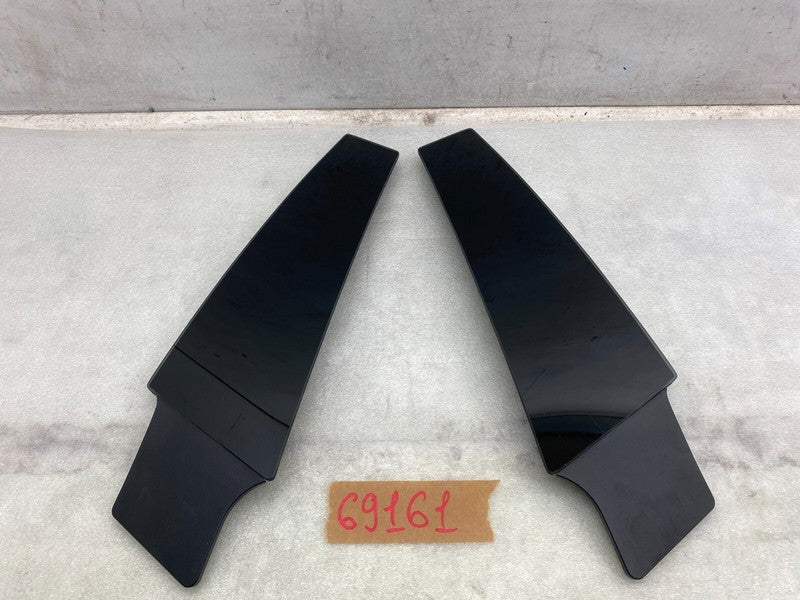 ⭕ 2012-2020 Tesla Model S PAIR Left & Right B-Pillar Molding Applique Glass Trim