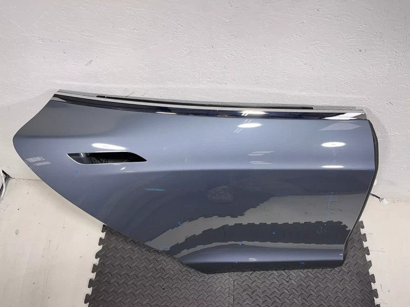 ⭕ 12-15 Tesla Model S Rear Passenger Side Door Shell Panel Right Assem