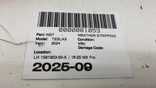 ⭕ 16-25 Tesla Model X MX Front Driver Side Door Secondary Seal Left 1581803-00-A