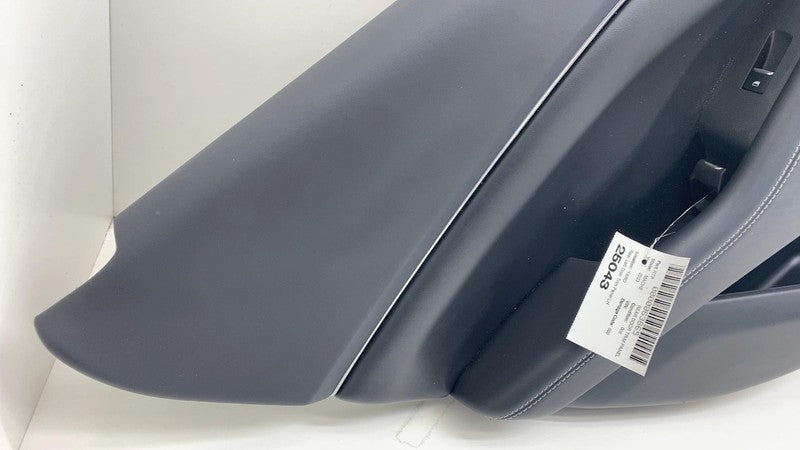 153163142-405 ⭕ 21-24 Ford Mustang Mach-E Rear Left Door Trim Panel Cover Black 153163142-405