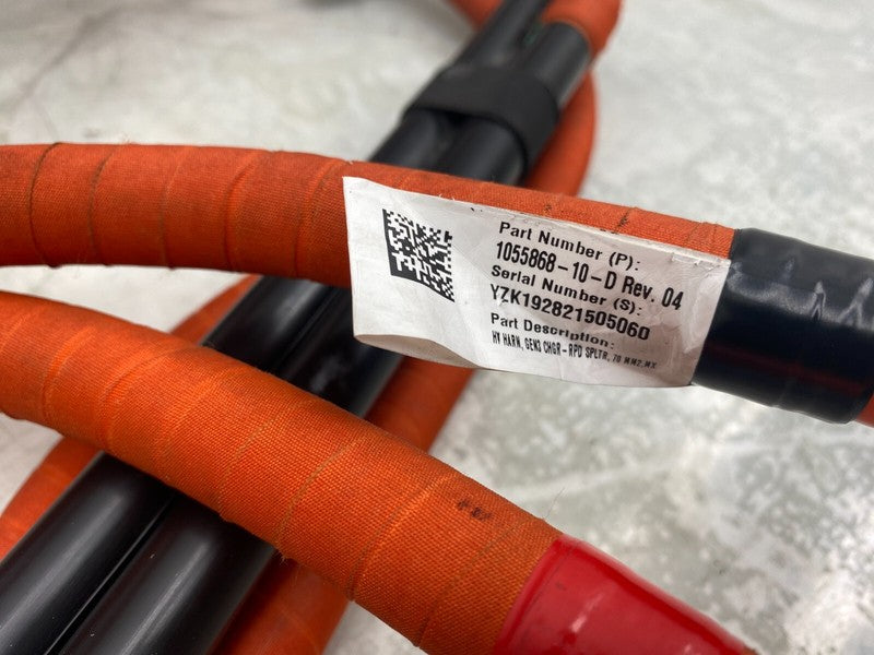 109800000E 12-20 Model S Rapid Splitter Battery Port & Wire Cable Wire Harness 1098000-00-E
