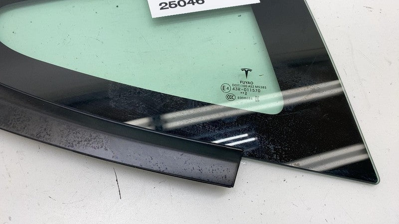 ⭕2021-2023 Model 3 Rear Passenger Corner Window Quarter Glass Right 15
