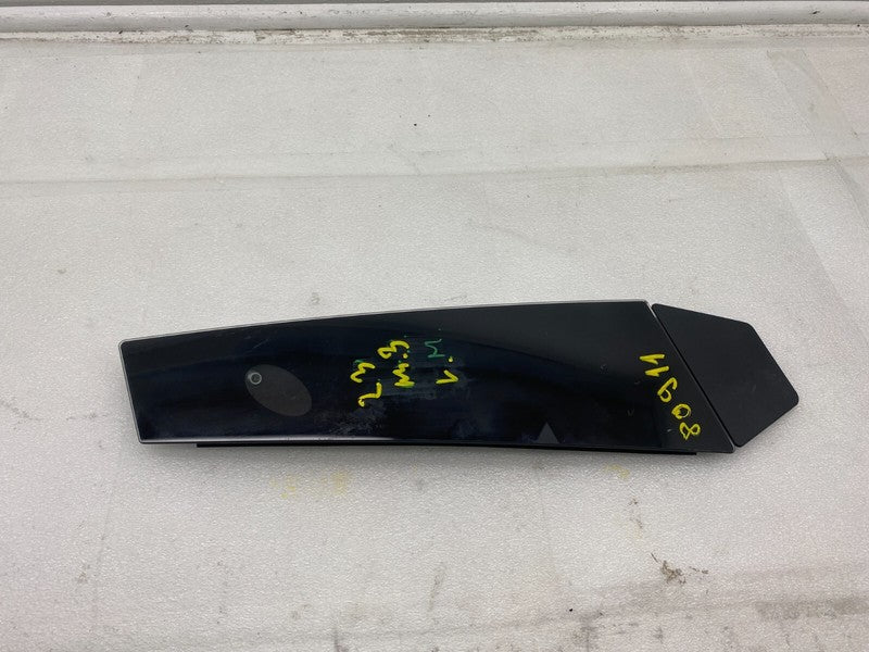 110043700E 2017-2023 Tesla Model 3 M3 Driver Side B-Pillar Applique Glass w/ Camera Left LH