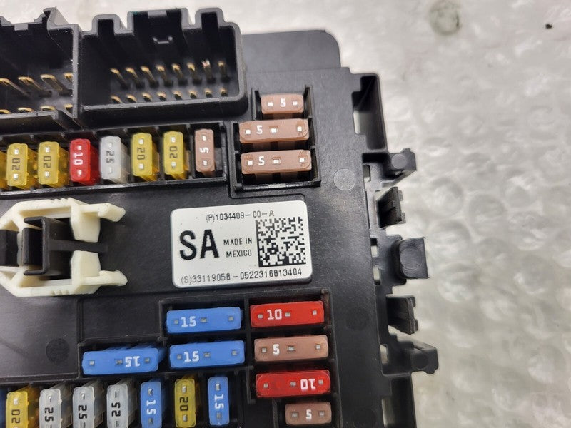 103440900A ⭕ 16-20 Model S Front Junction Fuse Box Relay Control Frunk 12V OEM 1034409-00-A