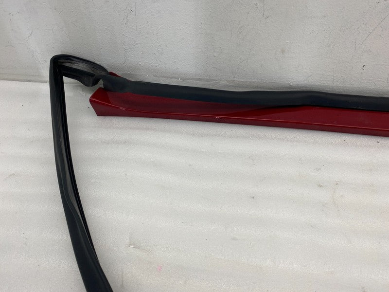 ⭕ 2012-2023 Tesla Model S Right Rocker Panel Scuff Plate Molding w/ Rubber Seal