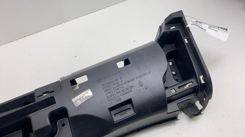 ⭕ 22-24 Rivian R1T Rear Driver Left Lower Cladding Body Trim Cover PT0