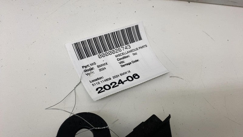 5112 114609 ⭕2022 2023 2024 BMW iX Rear Bumper Lower Valance Panel Assy 5112114609 / 8737824