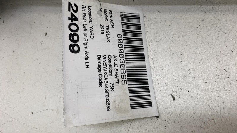⭕ 2016-2020 Tesla Model X Rear Passenger Axle Half Shaft Driveshaft Right OEM