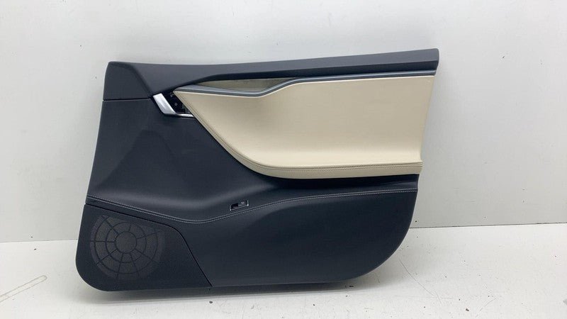 ⭕ 2016-2020 Model S Front Right Interior Door Panel Trim Card Cover 10