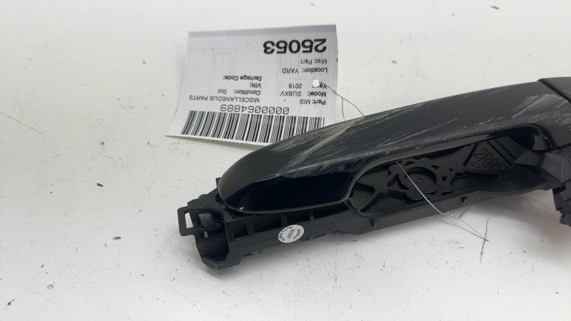 ⭕ 2018 Subaru Crosstrek Passenger Exterior Door Handle Right Side Black - D4S