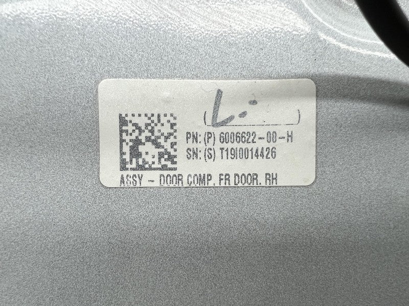 ⭕ 2016-2020 Tesla Model S Front Passenger Side Door Shell Panel Right 