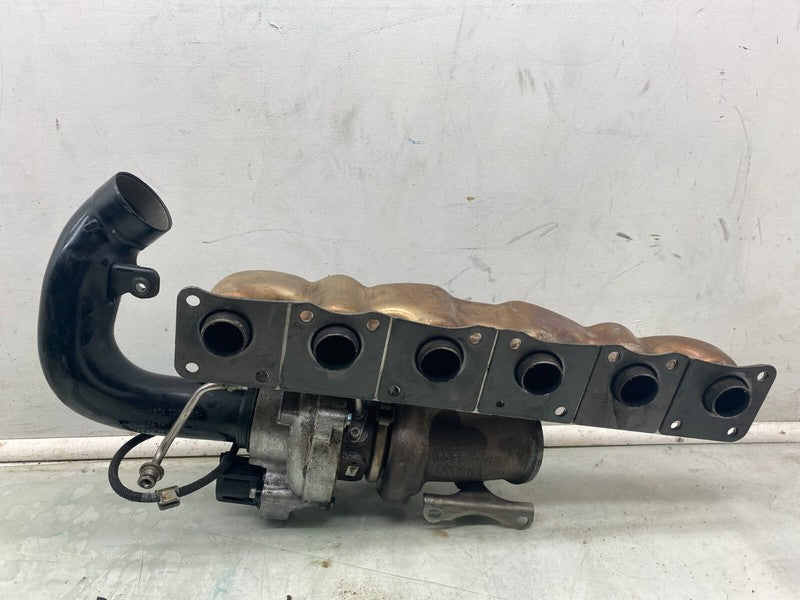 13717583727-04 2009-2017 BMW 5-Series Engine Turbocharger w/ Exhaust Manifold & Intake Duct OEM