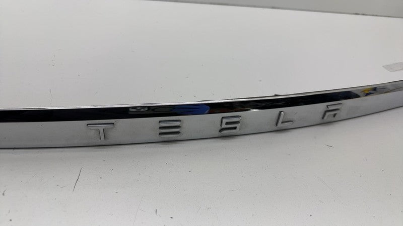 103536900D ⭕16-20 Model X Rear Trunk Lid Liftgate Applique Chrome Trim Molding 1035369-00-D