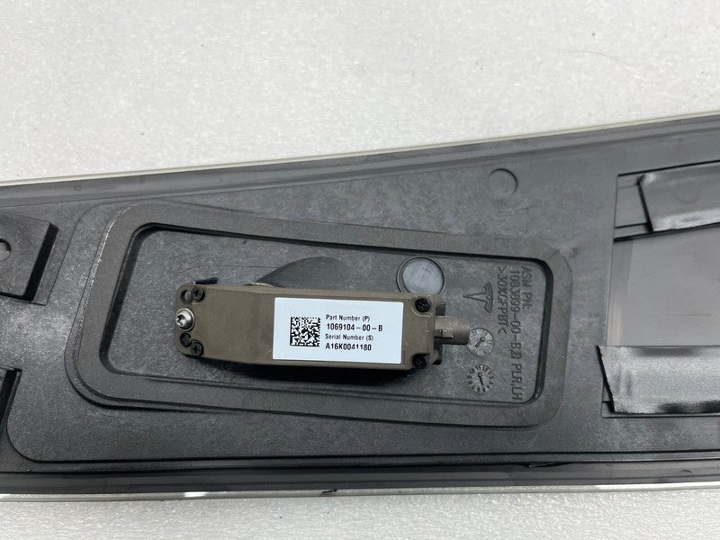 1083899 00 B ⭕ 16-20 Model S Driver Side B-Pillar Glass Applique & Camera Left 1083899-00-B