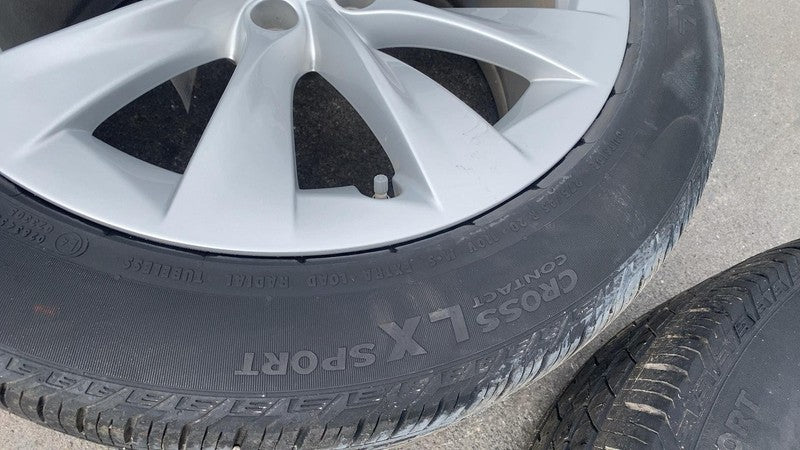 ⭕16-20 Tesla Model X 20" Wheel Rim 20x9.5 +40MM w/ Continental Tire 275/45R20 x2