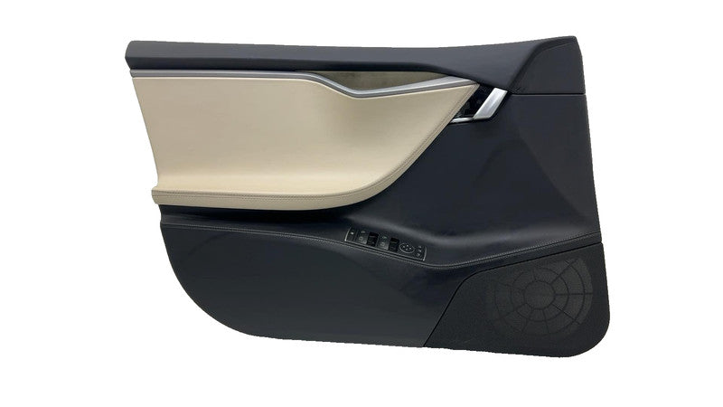 ⭕ 12-20 Tesla Model S Front Driver Side Interior Door Panel Trim Card Cover Left