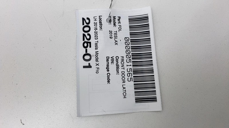 2016-2023 Tesla Model X Front Left Door Latch Lock Actuator E-Release & Cable LH