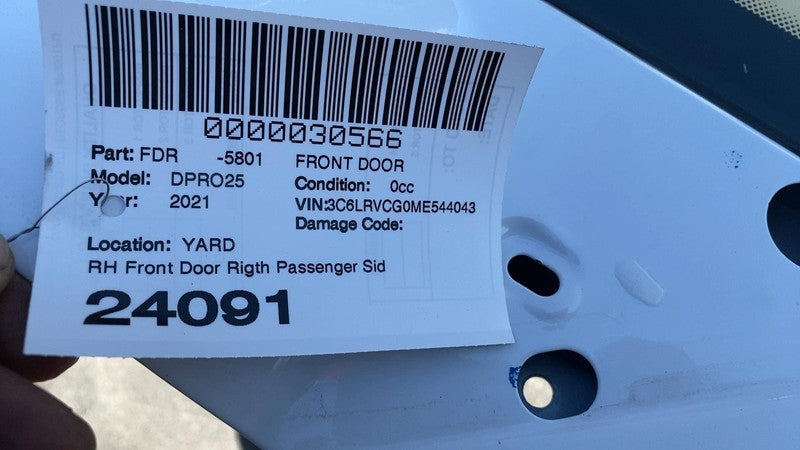 ⭕ 2014-2022 Ram ProMaster 1500 2500 3500 Front Passenger Side Door Pan