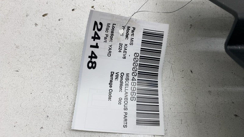 2022-2024 Kia EV6 Rear Trunk Liftgate Tailgate Lower Trim Panel Cover Black OEM