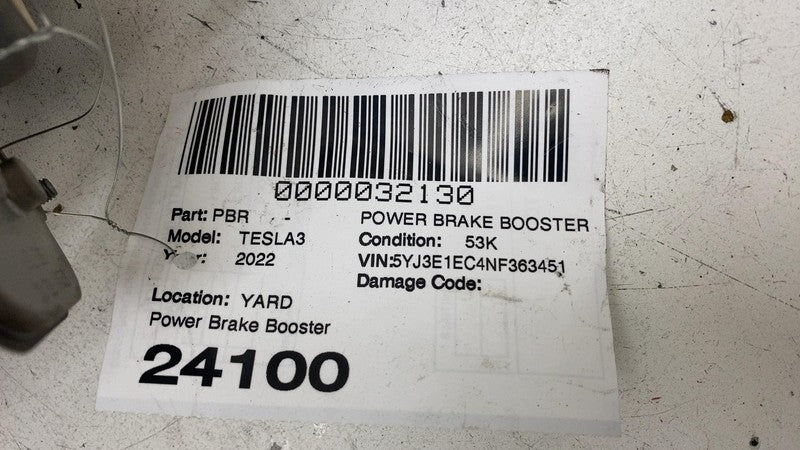 ⭕ 2017-2023 Tesla Model 3 iBooster Power Brake Booster Master Cylinder Reservoir