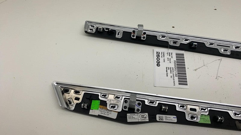 ⭕ 2016-2020 Tesla Model X Rear Left & Right Door Decor Trim Molding 10