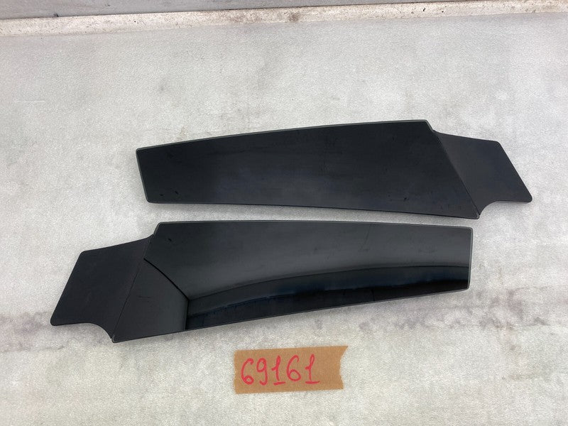 ⭕ 2012-2020 Tesla Model S PAIR Left & Right B-Pillar Molding Applique Glass Trim